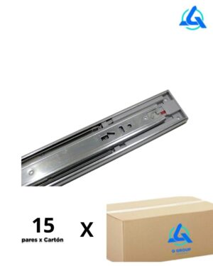 Riel Full Extension Push to Open GQ 45mm x 35cm (par)